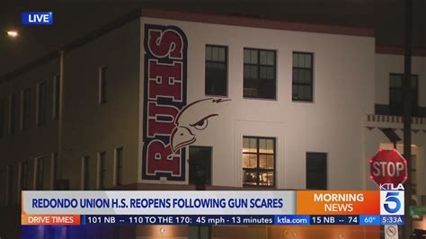 Redondo Beach school reopens after 2 gun incidents